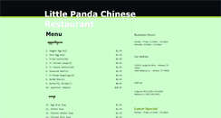 Desktop Screenshot of littlepandaonline.com